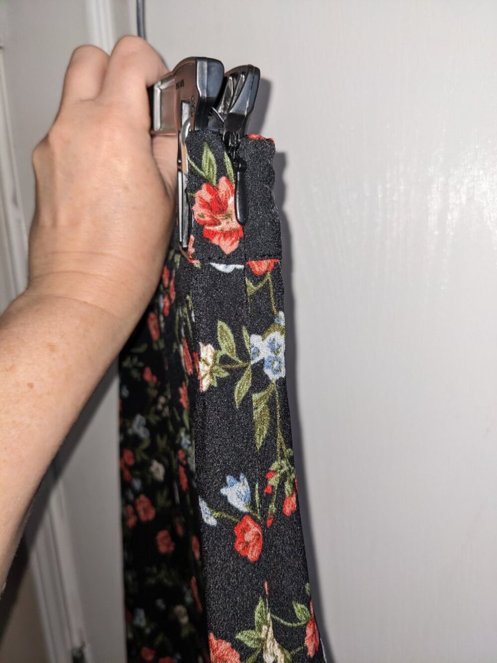 Shein Floral Maxi Skirt Sz M - Picture 7 of 8